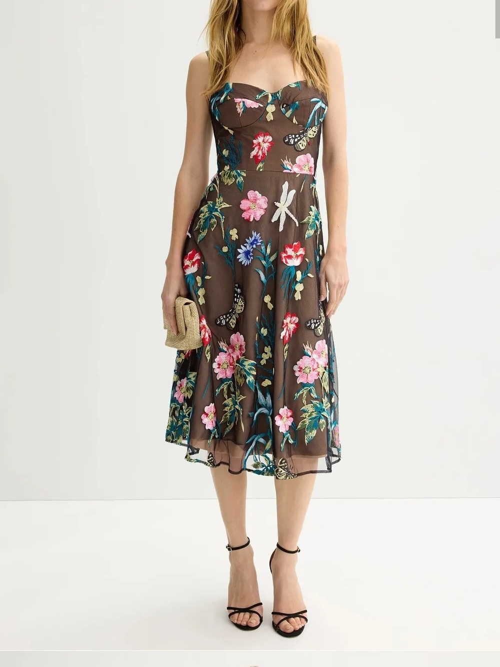 DRESS THE POPULATION CARLITA DRESS SIZE M
